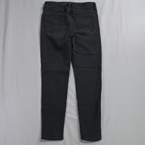 American Eagle 8 Short Super Hi Rise Jegging‎ Cozy Next Level Denim Jeans - Picture 7 of 7